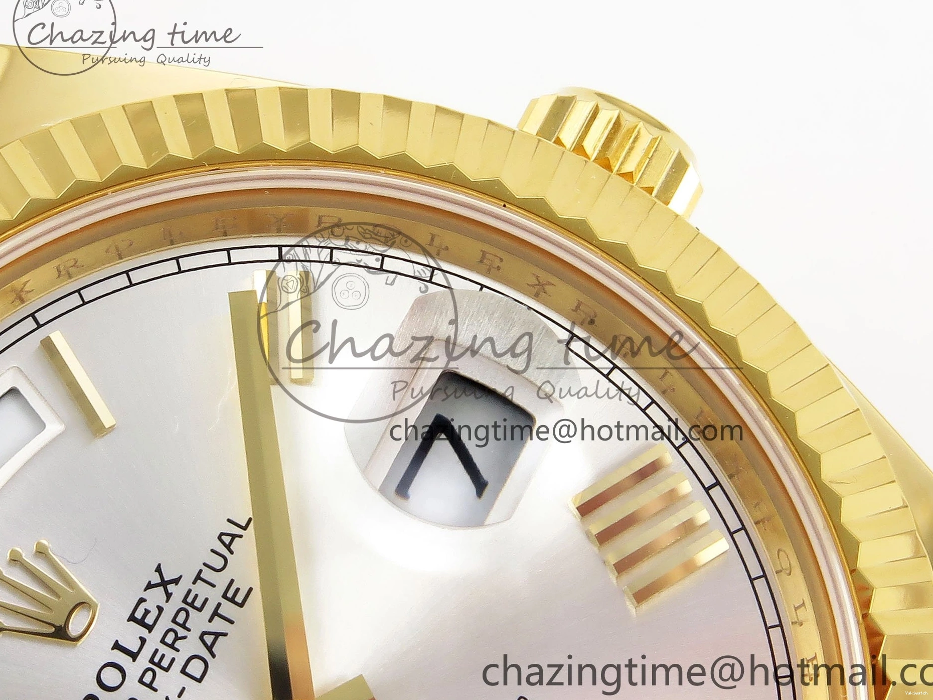 Day on 228238 ARF VR3255 Silver President Bracelet 40 YG Dial Edition Date 1:1 Best Roman 0406